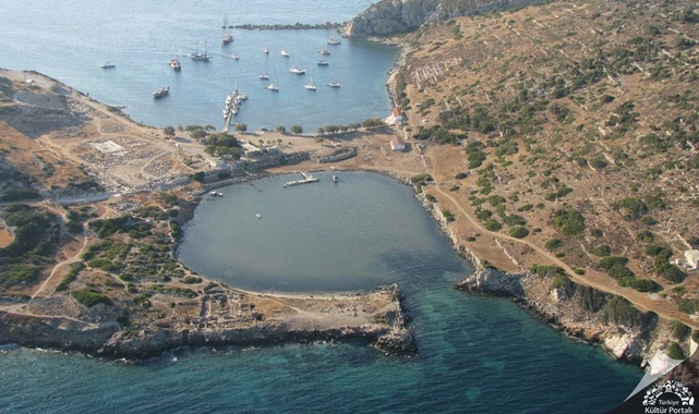 knidos antik kenti resimleri