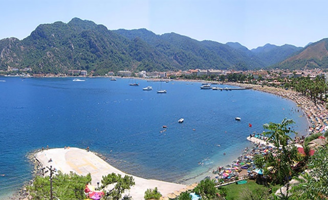 içmeler plajı nerede
