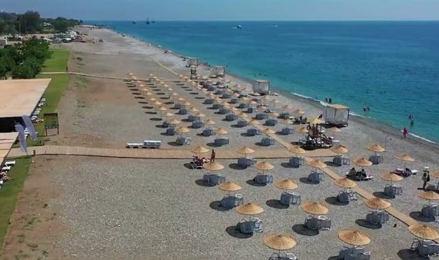 belek halk plajı