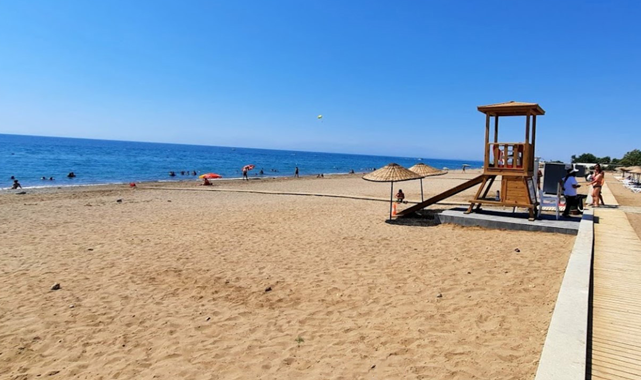 belek halk plajı