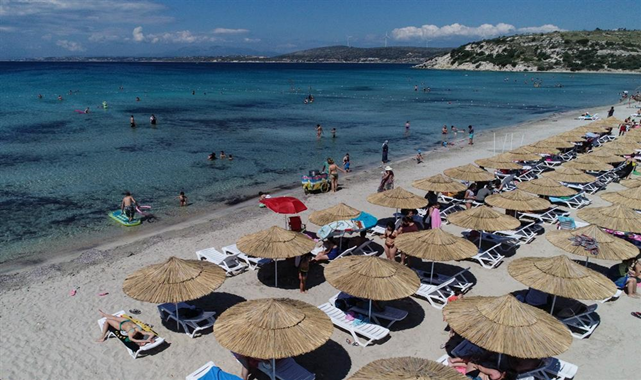 çeşme halk plajı nerede