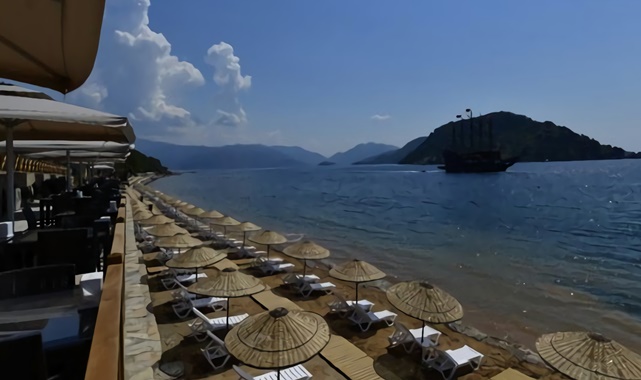 marmaris halk plajı nerede