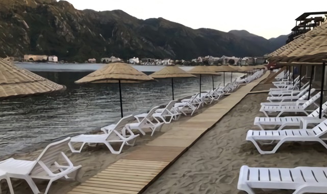 marmaris halk plajı şezlong fiyatları