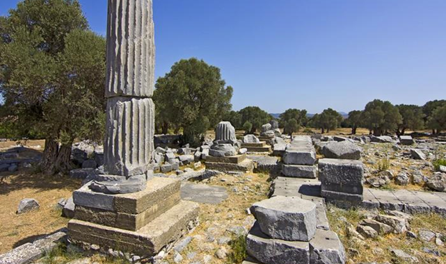 teos antik kenti nerede