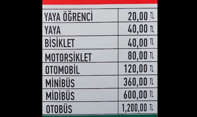 kıdrak plajı ücretleri 2024