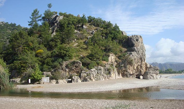 olimpos plajı otopark