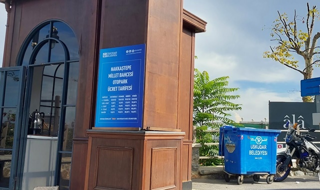 nakkaştepe millet bahçesi otopark ücreti
