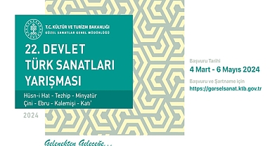 22. Devlet Türk Sanatları Yarışması sonuçları!