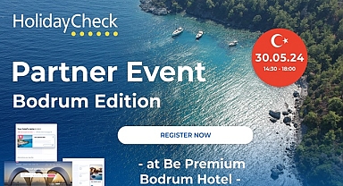 Almanya'nın Lideri HolidayCheck Bodrum'da