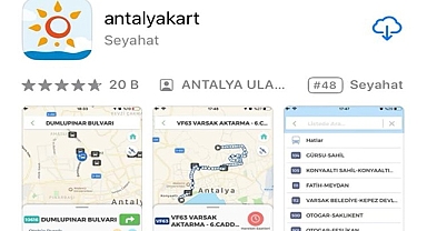 Antalya Kart mobil uygulama nasıl kullanılır?