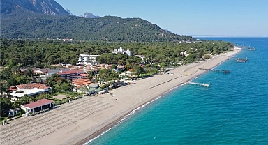 Kemer mavi bayraklı plajlar 2024