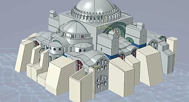 Ayasofya'nın dijital ikizi çıkarıldı, yıkılırsa yeniden yapılabilecek