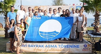 Didim 2. koy plajına mavi bayrak