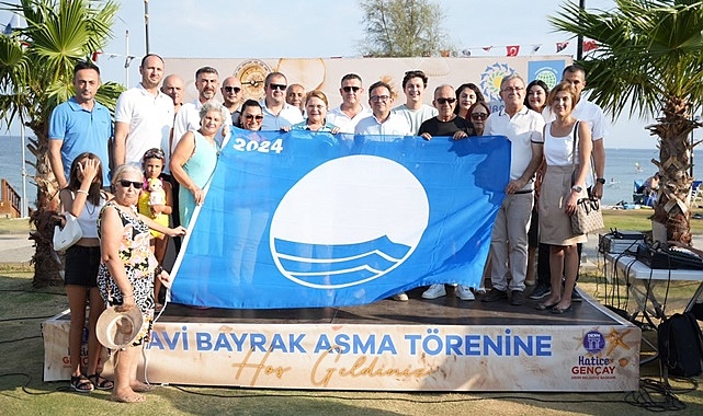 Didim 2. koy plajına mavi bayrak