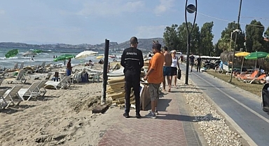 Kuşadası plajlarında ücretli şezlong cezası!