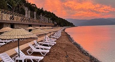 Marmaris halk plajı şezlong fiyatları 2024