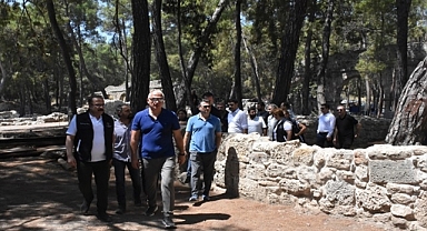 Phaselis ve Olimpus antik Kentlerinde ziyaretçi yönetim planı devreye girecek