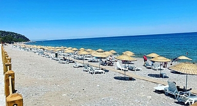 Beldibi halk plajı şezlong fiyatları 2024