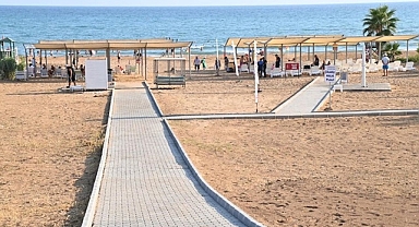 Çolaklı Halk Plajı 2 hizmete girdi