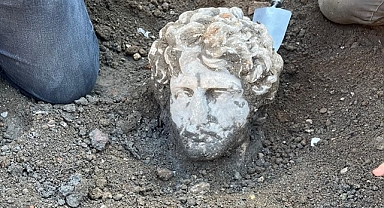 Prusias ad Hypium Antik Kenti'nde eşsiz büst keşfedildi