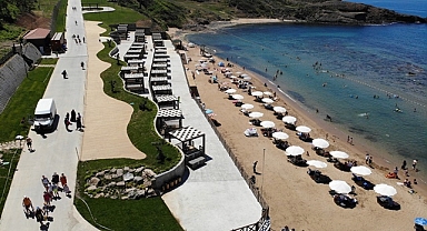 Elmasburnu Kadınlar Plajında kadınlar günü kaldırıldı