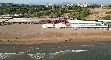 Turizm ilçesinde 10. halk plajı açıldı