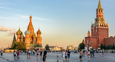 Moskova'ya yeni yılda turist akını!