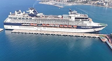 Şubat'ın ilk gemisi dolu geldi