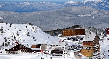 Kartalkaya'da son otelde bugün kapılarını kapattı