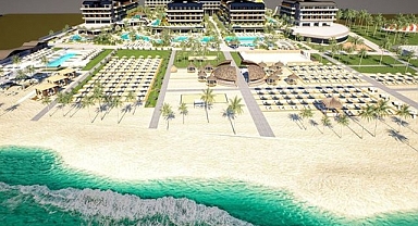 530 odalı, 37 havuzlu otel kapılarını açtı