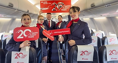 Corendon Airlines'tan 20. yıl sürprizleri!