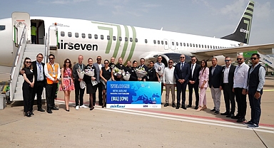 Alanya'ya ilk seferinde 174 yolcu getirdi