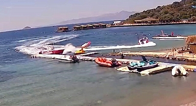 Bodrum'da feci kaza: 1'i ağır 3 turist yaralı!