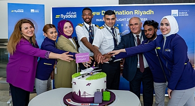 Riyad'dan Sabiha Gökçen'e uçuşlara başladı