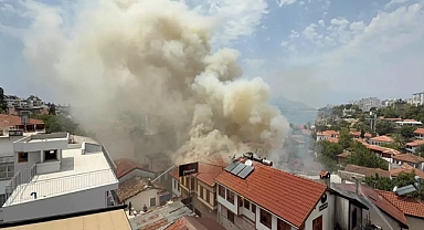 Antalya'da yangın otele de sıçradı