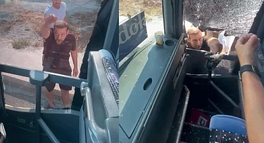 Turist dolu otobüse taşlı saldırıya TÜRSAB'dan kınama!