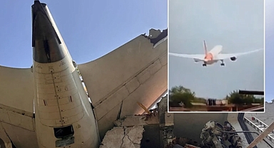 Uçak kazasında mucize kurtuluş!