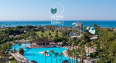 Antalya'nın lüks oteline Forbes’tan “Sorumlu Turizm” onuru!