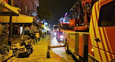 İstanbul'da otelde yangın paniği!