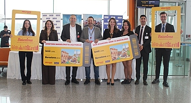 İzmir'den yeni rotaya uçuşlara başladı... 55 Euro'ya uçak bileti!