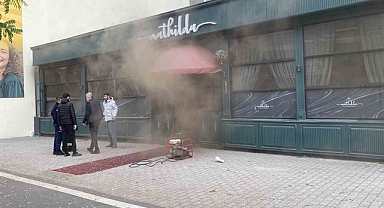 Otelde yangın paniği: 152 müşteri tahliye edildi