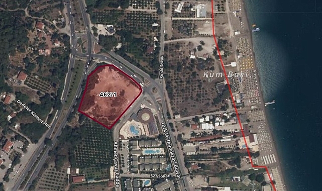 Antalya'da otel arsası 560 milyon liraya icradan satılık!