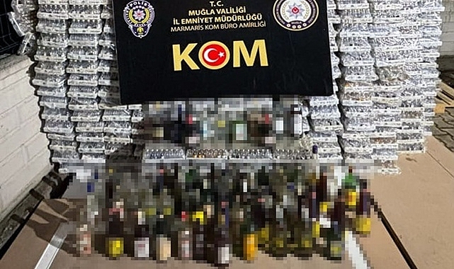 Otel deposunda 4 bin 166 litre kaçak içki!