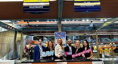 Pegasus Sabiha Gökçen'den yeni rotaya uçuşlara başladı