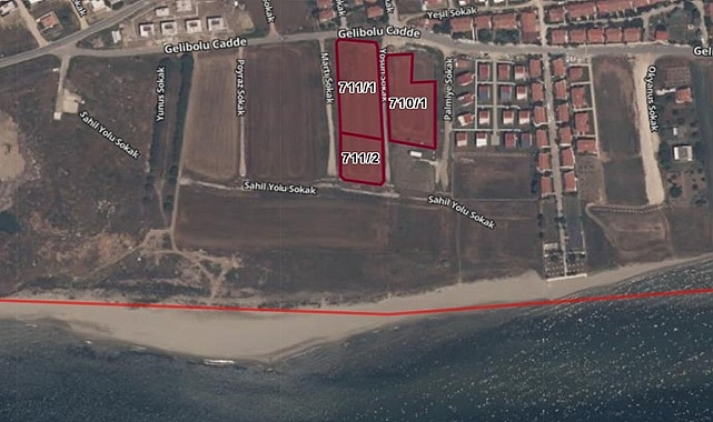 Turizm imarlı 3 arsa 100 milyon liraya mahkemeden satılık!