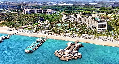Antalya'nın rekor yatırımla hayata geçen oteli sezonu açtı