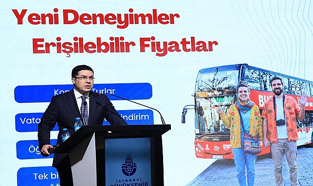 BUSFORUS'un Sultanahmet–Haliç hattı tanıtıldı
