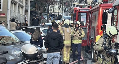 İstanbul'un göbeğinde otelde yangın paniği!