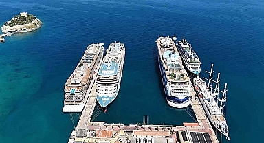 Türkiye kruvaziyer turizminde 16 yılın mart rekorunu kırdı