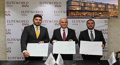 Yeni Elite World oteli için imza!